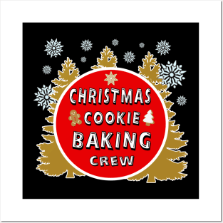 Christmas Cookie Baking Crew Festive Season Posters and Art